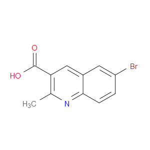 6-BROMO-2-METHYLQUINOLINE-3-CARBOXYLIC ACID