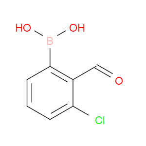 3-CHLORO-2-FORMYLPHENYLBORONIC ACID