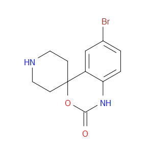 6-BROMOSPIRO[BENZO[D][1,3]OXAZINE-4,4'-PIPERIDIN]-2(1H)-ONE - Click Image to Close
