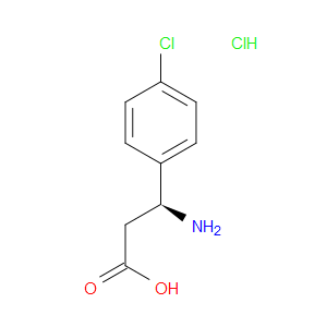 (S)-3-AMINO-3-(4-CHLOROPHENYL)PROPANOIC ACID HYDROCHLORIDE