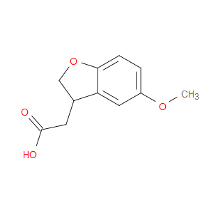 5-METHOXY-2,3-DIHYDROBENZOFURAN-3-ACETIC ACID