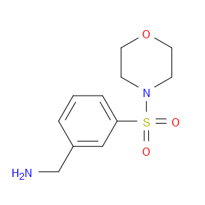 3-(MORPHOLINE-4-SULFONYL)BENZYLAMINE - Click Image to Close