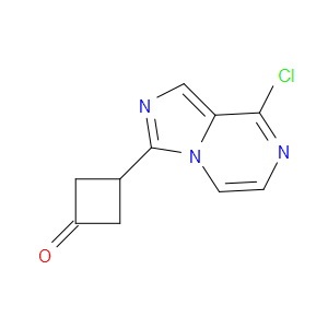 3-(8-CHLOROIMIDAZO[1,5-A]PYRAZIN-3-YL)CYCLOBUTANONE