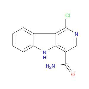 1-CHLORO-5H-PYRIDO[4,3-B]INDOLE-4-CARBOXAMIDE