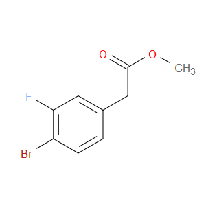 METHYL 2-(4-BROMO-3-FLUOROPHENYL)ACETATE