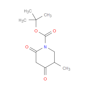 TERT-BUTYL 5-METHYL-2,4-DIOXOPIPERIDINE-1-CARBOXYLATE