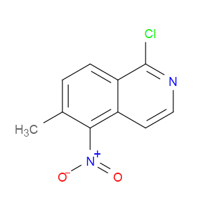 1-CHLORO-6-METHYL-5-NITROISOQUINOLINE - Click Image to Close