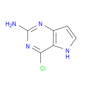 4-CHLORO-5H-PYRROLO[3,2-D]PYRIMIDIN-2-AMINE