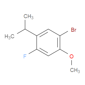 1-BROMO-4-FLUORO-5-ISOPROPYL-2-METHOXYBENZENE - Click Image to Close