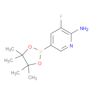 3-FLUORO-5-(4,4,5,5-TETRAMETHYL-1,3,2-DIOXABOROLAN-2-YL)PYRIDIN-2-AMINE