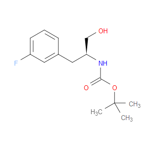 (S)-TERT-BUTYL (1-(3-FLUOROPHENYL)-3-HYDROXYPROPAN-2-YL)CARBAMATE - Click Image to Close