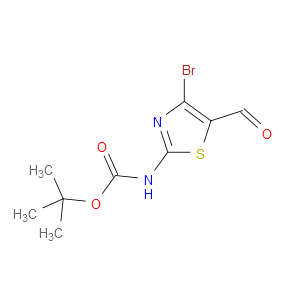 TERT-BUTYL (4-BROMO-5-FORMYLTHIAZOL-2-YL)CARBAMATE - Click Image to Close