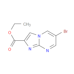 ETHYL 6-BROMOIMIDAZO[1,2-A]PYRIMIDINE-2-CARBOXYLATE