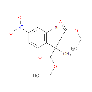 DIETHYL 2-(2-BROMO-4-NITROPHENYL)-2-METHYLMALONATE