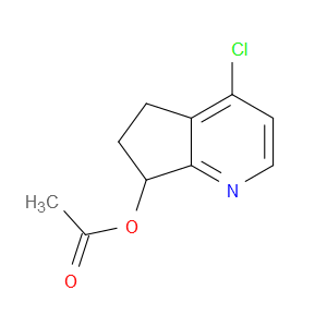 4-CHLORO-6,7-DIHYDRO-5H-CYCLOPENTA[B]PYRIDIN-7-YL ACETATE