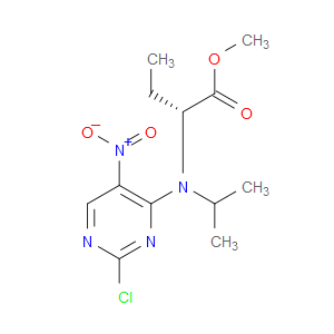 (R)-METHYL 2-((2-CHLORO-5-NITROPYRIMIDIN-4-YL)(ISOPROPYL)AMINO)BUTANOATE