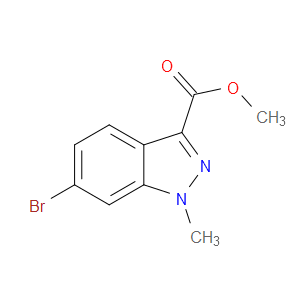 METHYL 6-BROMO-1-METHYL-1H-INDAZOLE-3-CARBOXYLATE - Click Image to Close