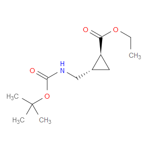 ETHYL (1R,2R)-REL-2-(BOC-AMINOMETHYL)CYCLOPROPANECARBOXYLATE - Click Image to Close