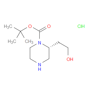 (R)-TERT-BUTYL 2-(2-HYDROXYETHYL)PIPERAZINE-1-CARBOXYLATE HYDROCHLORIDE