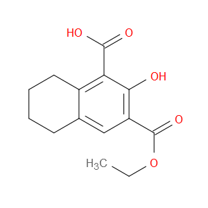 3-(ETHOXYCARBONYL)-2-HYDROXY-5,6,7,8-TETRAHYDRONAPHTHALENE-1-CARBOXYLIC ACID