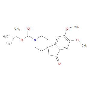 TERT-BUTYL 5,6-DIMETHOXY-3-OXO-2,3-DIHYDROSPIRO[INDENE-1,4'-PIPERIDINE]-1'-CARBOXYLATE
