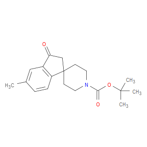 TERT-BUTYL 5-METHYL-3-OXO-2,3-DIHYDROSPIRO[INDENE-1,4'-PIPERIDINE]-1'-CARBOXYLATE