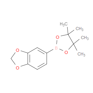 2-(BENZO[D][1,3]DIOXOL-5-YL)-4,4,5,5-TETRAMETHYL-1,3,2-DIOXABOROLANE