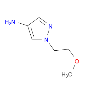 1-(2-METHOXYETHYL)-1H-PYRAZOL-4-AMINE - Click Image to Close