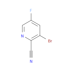 3-BROMO-5-FLUOROPICOLINONITRILE - Click Image to Close