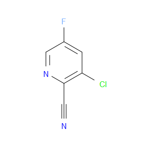 3-CHLORO-5-FLUOROPYRIDINE-2-CARBONITRILE - Click Image to Close
