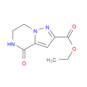 ETHYL 4-OXO-4,5,6,7-TETRAHYDROPYRAZOLO[1,5-A]PYRAZINE-2-CARBOXYLATE