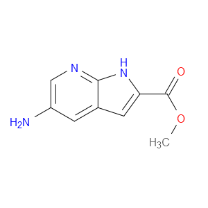 METHYL 5-AMINO-1H-PYRROLO[2,3-B]PYRIDINE-2-CARBOXYLATE