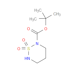 TERT-BUTYL 1,2,6-THIADIAZINANE-2-CARBOXYLATE 1,1-DIOXIDE - Click Image to Close