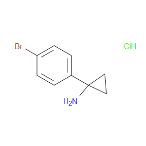1-(4-BROMOPHENYL)CYCLOPROPAN-1-AMINE HYDROCHLORIDE