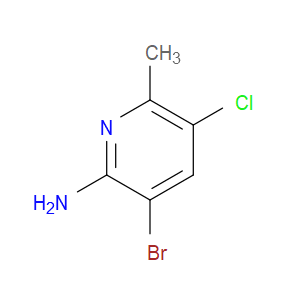 3-BROMO-5-CHLORO-6-METHYLPYRIDIN-2-AMINE
