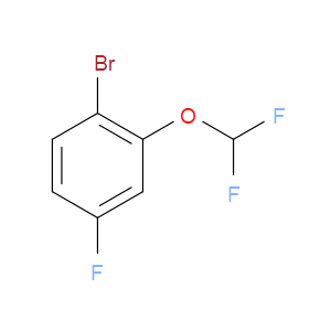 1-BROMO-2-(DIFLUOROMETHOXY)-4-FLUOROBENZENE