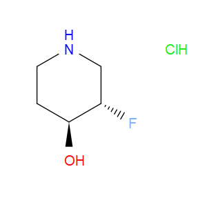 (3R,4R)-REL-3-FLUORO-4-PIPERIDINOL HYDROCHLORIDE