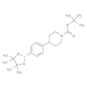 TERT-BUTYL 4-(4-(4,4,5,5-TETRAMETHYL-1,3,2-DIOXABOROLAN-2-YL)PHENYL)PIPERIDINE-1-CARBOXYLATE