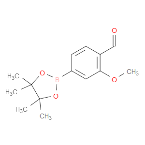 2-METHOXY-4-(4,4,5,5-TETRAMETHYL-1,3,2-DIOXABOROLAN-2-YL)BENZALDEHYDE