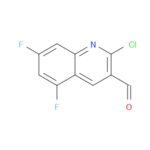 2-CHLORO-5,7-DIFLUOROQUINOLINE-3-CARBALDEHYDE - Click Image to Close