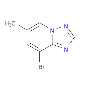 8-BROMO-6-METHYL-[1,2,4]TRIAZOLO[1,5-A]PYRIDINE