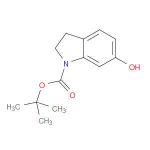 TERT-BUTYL 6-HYDROXYINDOLINE-1-CARBOXYLATE - Click Image to Close