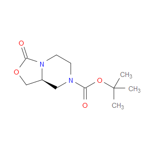 (S)-TERT-BUTYL 3-OXOTETRAHYDRO-1H-OXAZOLO[3,4-A]PYRAZINE-7(3H)-CARBOXYLATE