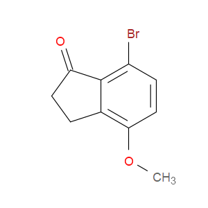 7-BROMO-4-METHOXY-2,3-DIHYDRO-1H-INDEN-1-ONE