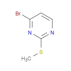 4-BROMO-2-(METHYLTHIO)PYRIMIDINE - Click Image to Close