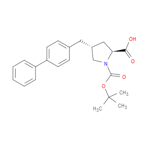 (2S,4R)-4-([1,1'-BIPHENYL]-4-YLMETHYL)-1-(TERT-BUTOXYCARBONYL)PYRROLIDINE-2-CARBOXYLIC ACID