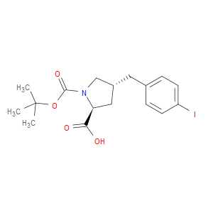 (2S,4R)-1-(TERT-BUTOXYCARBONYL)-4-(4-IODOBENZYL)PYRROLIDINE-2-CARBOXYLIC ACID
