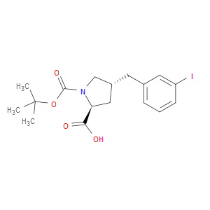 (2S,4R)-1-(TERT-BUTOXYCARBONYL)-4-(3-IODOBENZYL)PYRROLIDINE-2-CARBOXYLIC ACID
