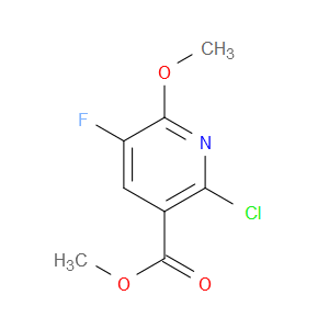 METHYL 2-CHLORO-5-FLUORO-6-METHOXYNICOTINATE - Click Image to Close