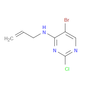 5-BROMO-2-CHLORO-N-(PROP-2-EN-1-YL)PYRIMIDIN-4-AMINE